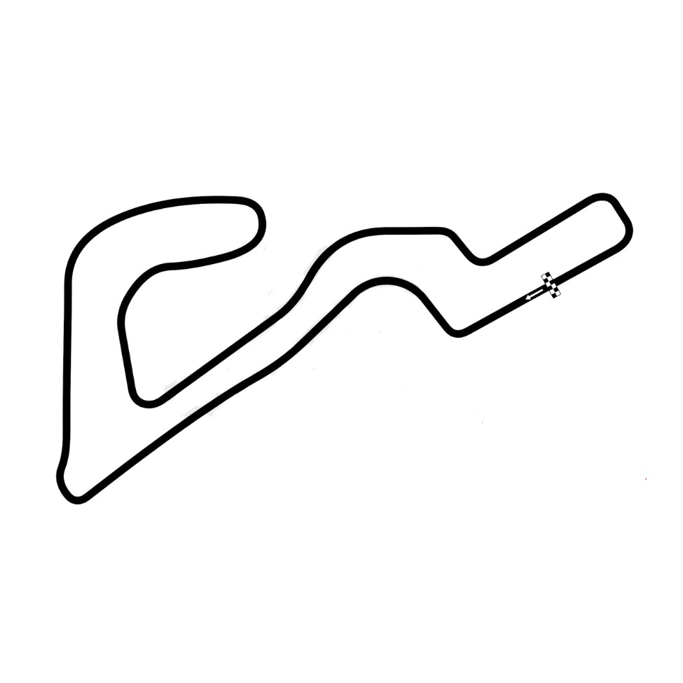 APEX Motor Club Track 2 map