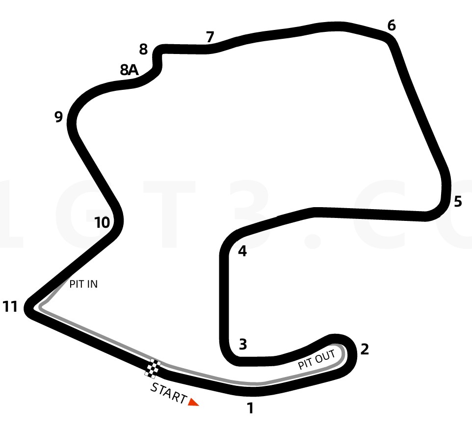 WeatherTech Raceway Laguna Seca track map